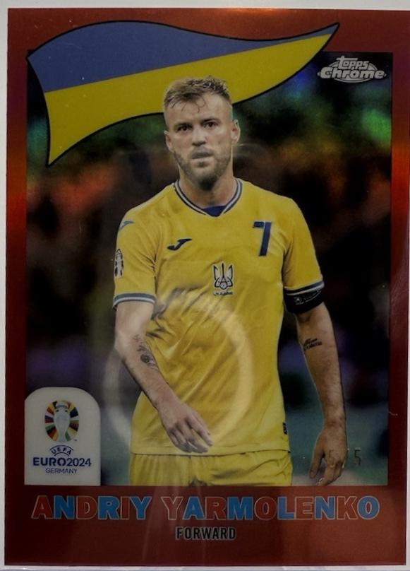 Andriy Yarmolenko [Red Refractor] #TC-17