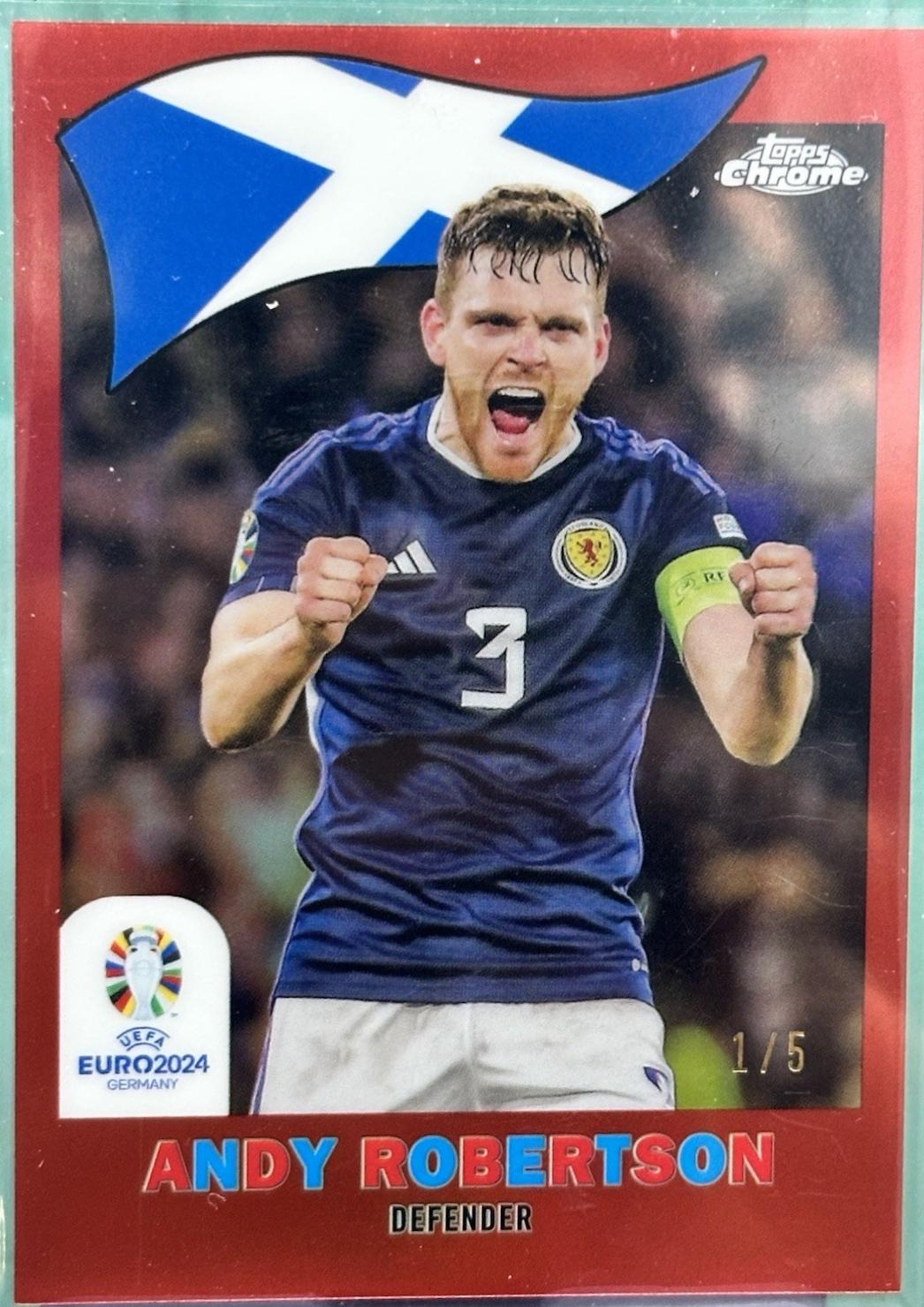 Andy Robertson [Red Refractor] #TC-10