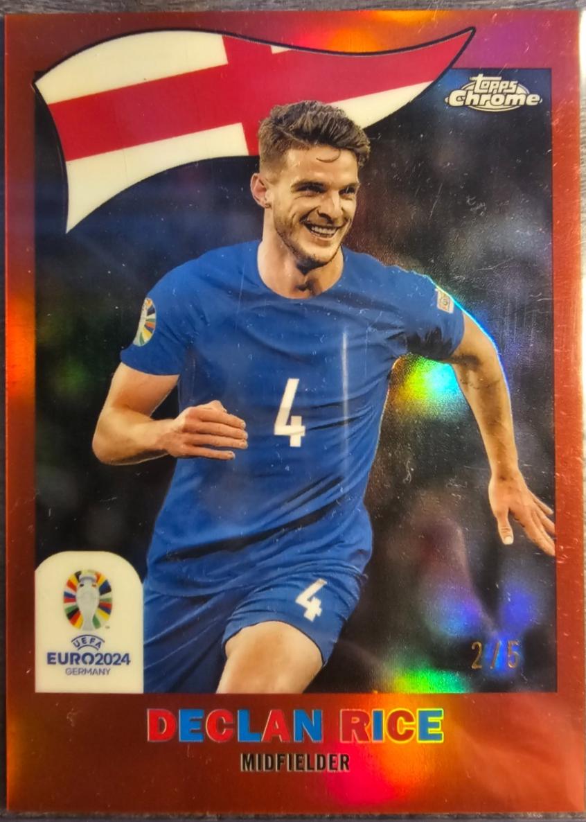 Declan Rice [Red Refractor] #TC-18