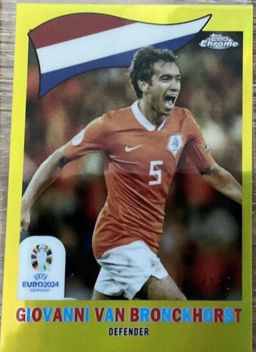 Giovanni van Bronckhorst [Yellow Refractor] #TC-22