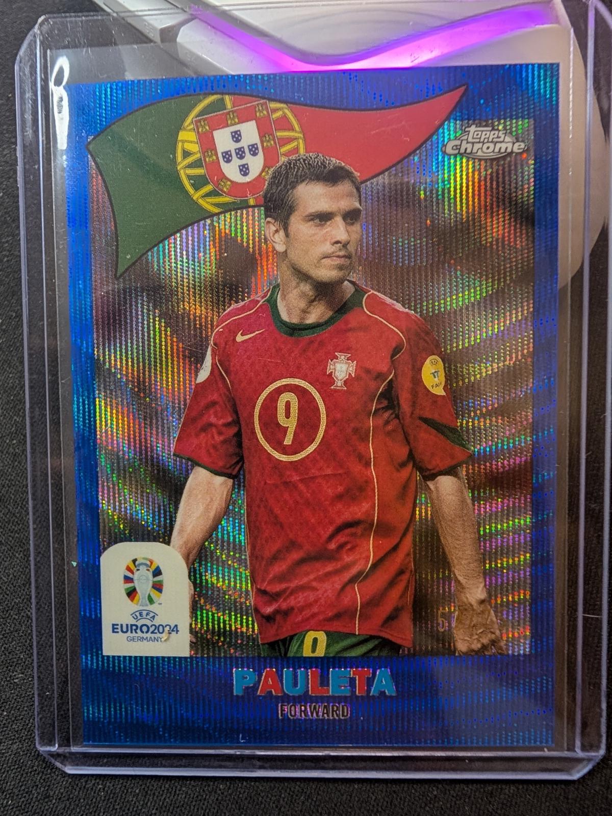 Pauleta [Blue Wave Refractor] #TC-25