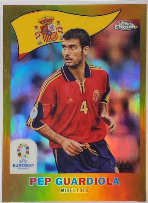 Pep Guardiola [Gold Refractor] #TC-23