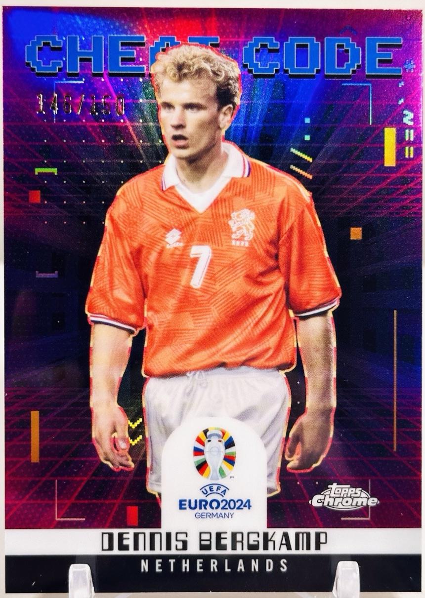 Dennis Bergkamp [Blue Refractor] #CC-11