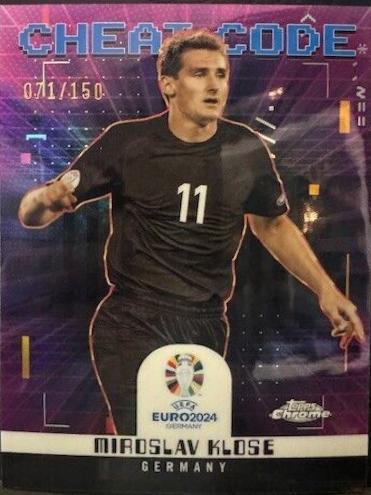 Miroslav Klose [Blue Refractor] #CC-1