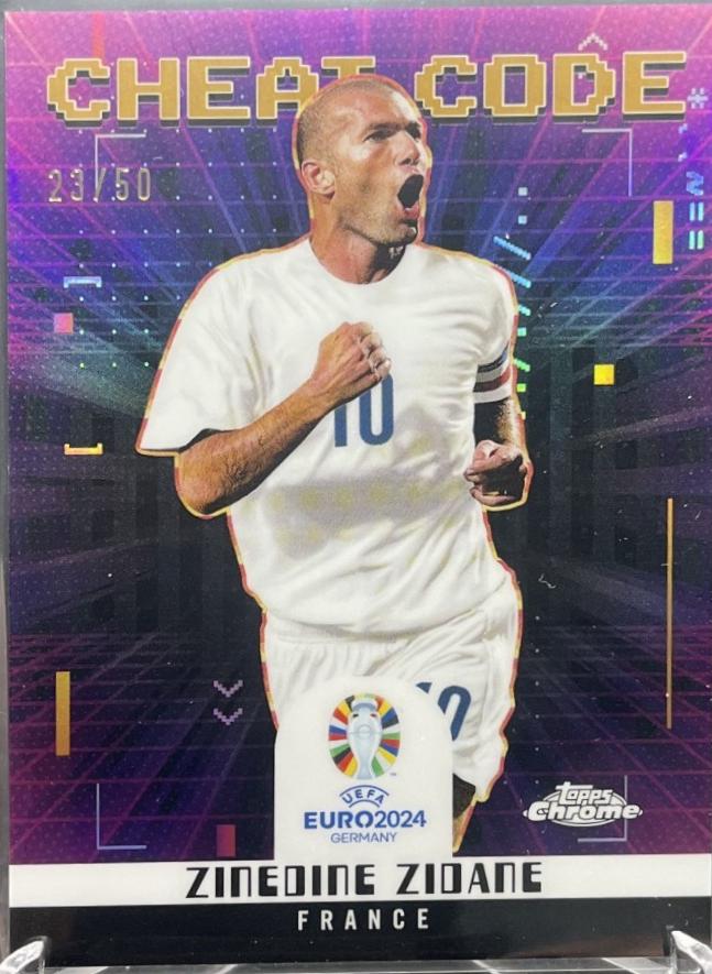 Zinedine Zidane [Gold Refractor] #CC-3