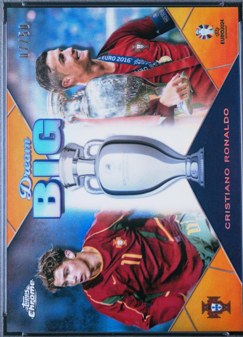 Cristiano Ronaldo [Gold Refractor] #DB-7
