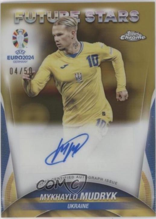 Mykhaylo Mudryk [Gold Refractor] #FSA-MM