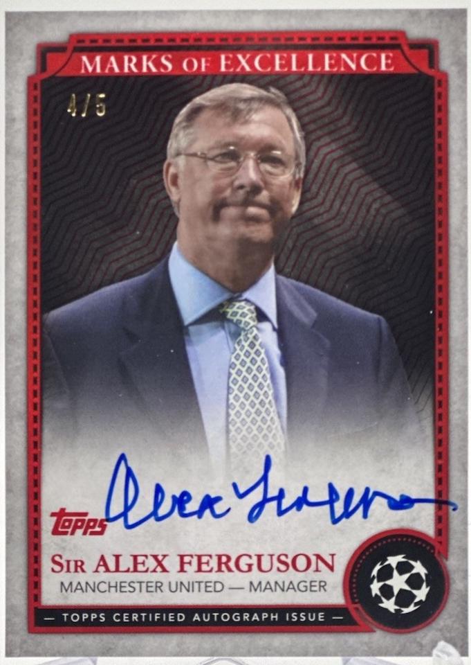Sir Alex Ferguson [Red] #EX-AF1