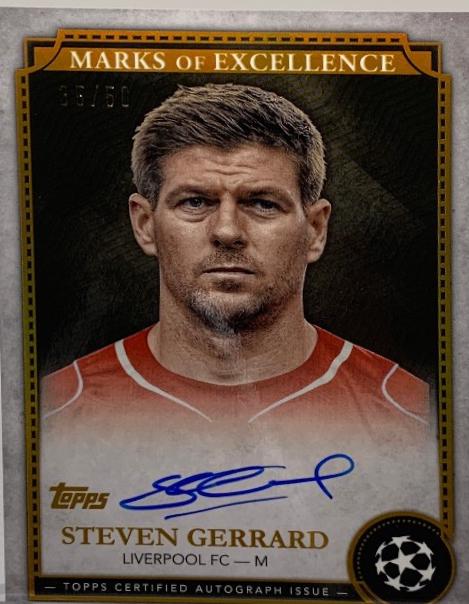 Steven Gerrard [Gold] #EX-SG1
