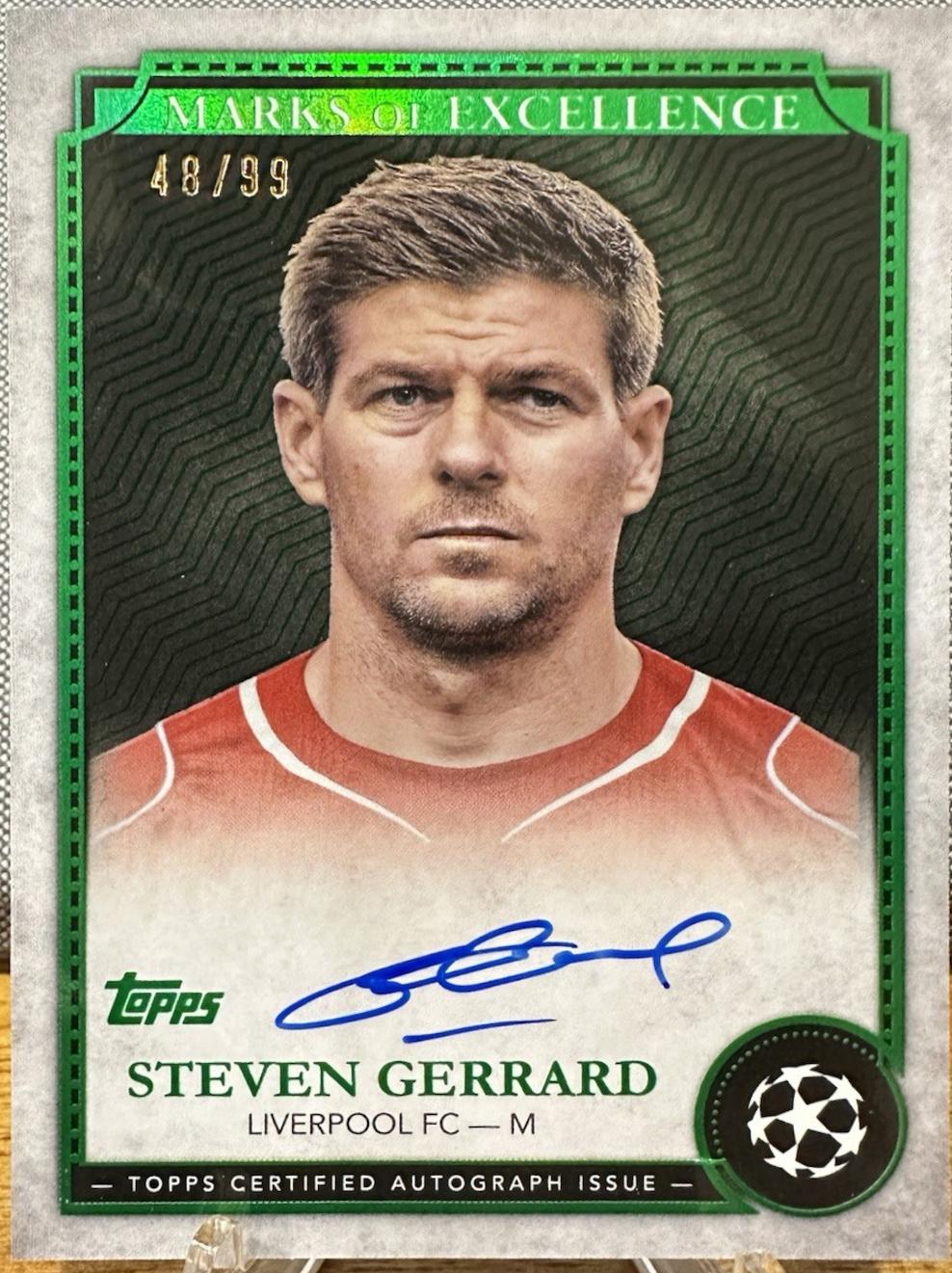 Steven Gerrard [Green] #EX-SG1