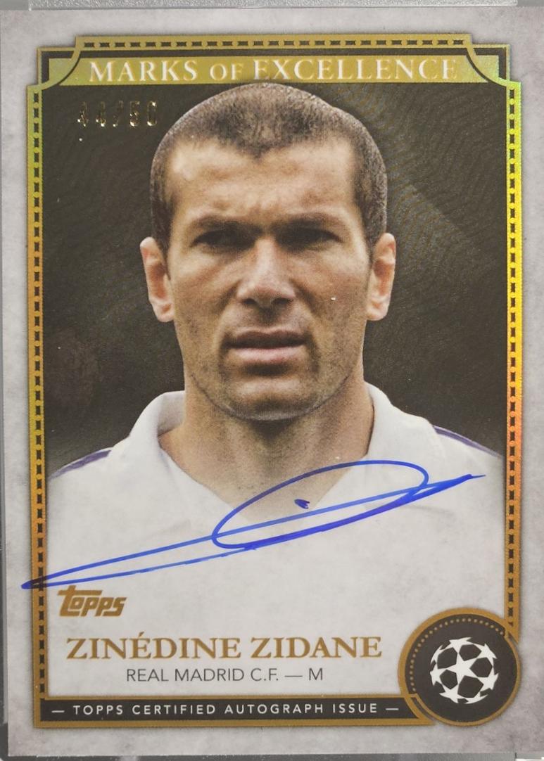 Zinedine Zidane [Gold] #EX-ZZ7