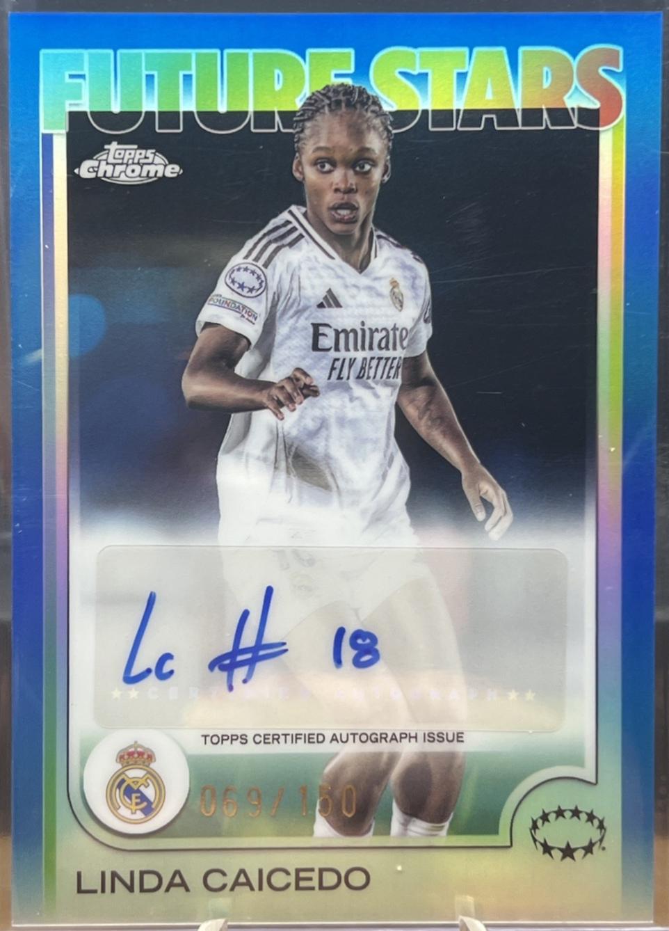 Linda Caicedo [Blue] #AV-LC