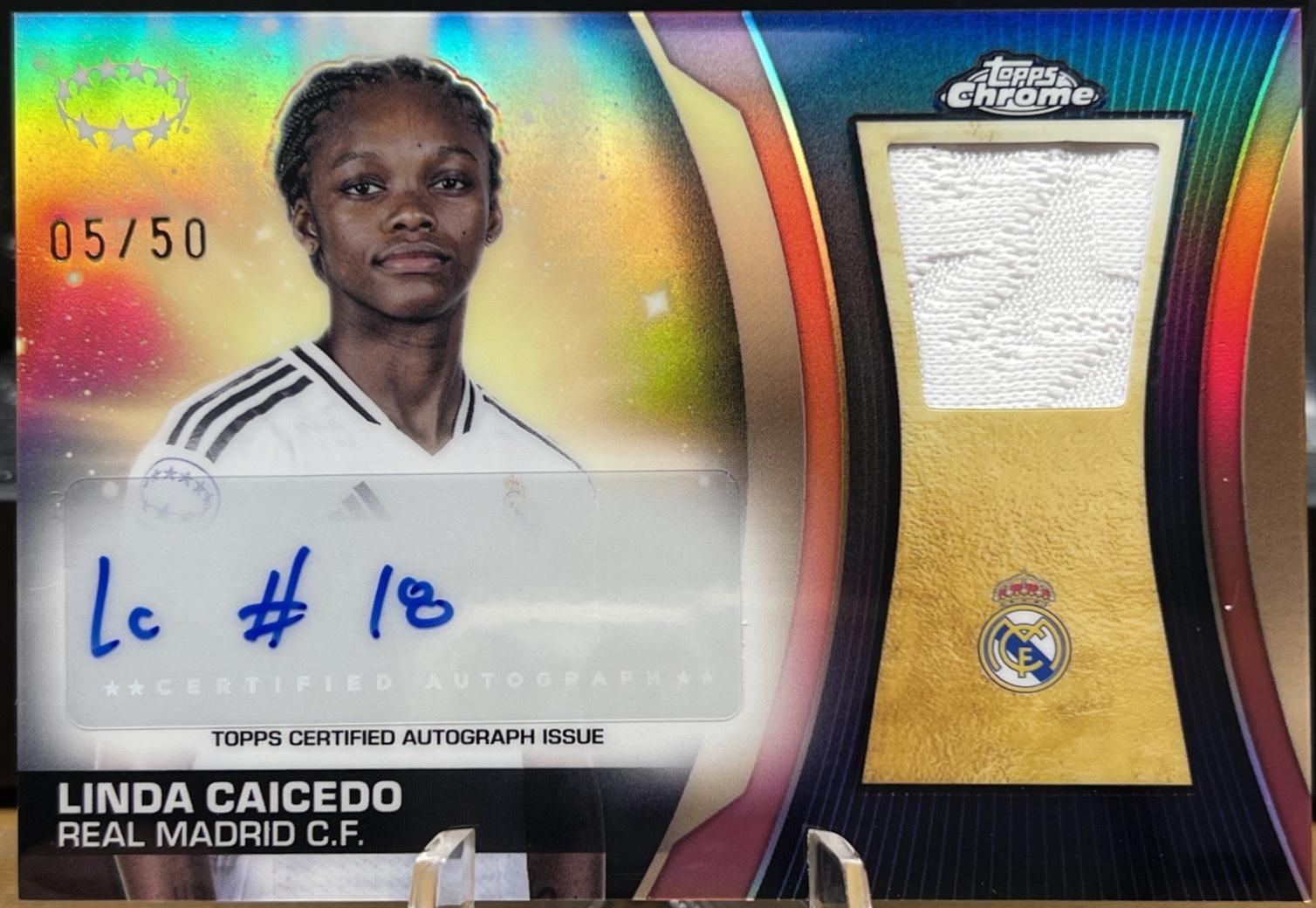 Linda Caicedo [Gold] #CPAR-LC
