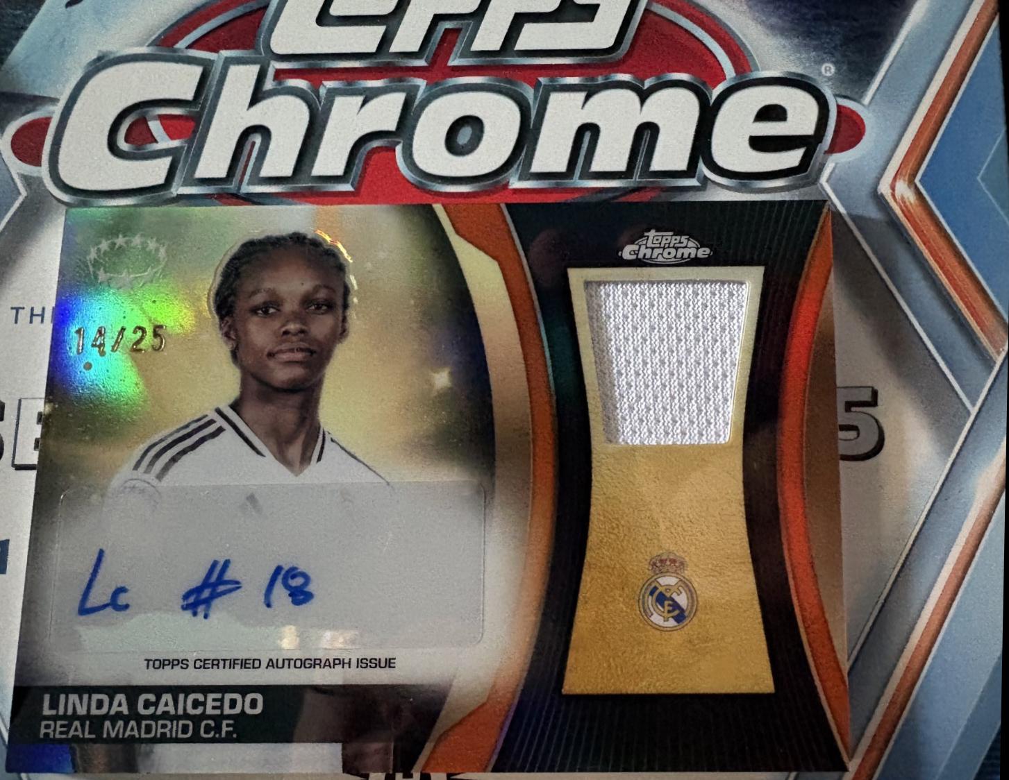 Linda Caicedo [Orange] #CPAR-LC