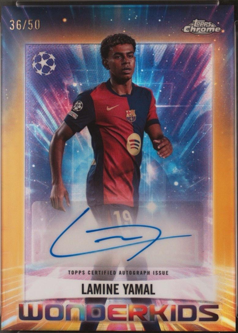 Lamine Yamal [Gold Refractor] #WKA-LY