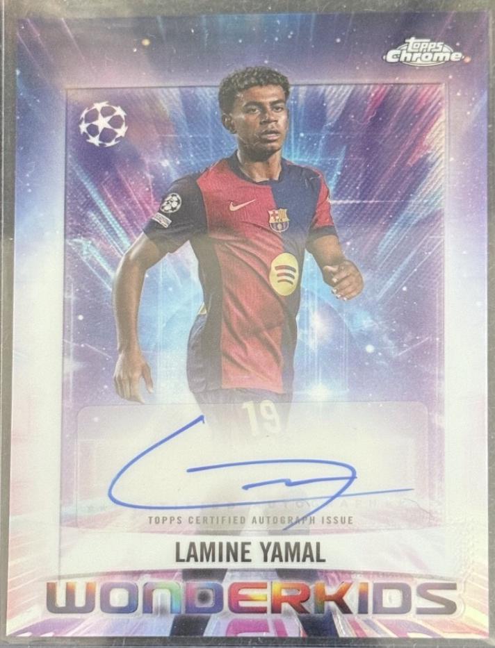Lamine Yamal [Orange Refractor] #WKA-LY