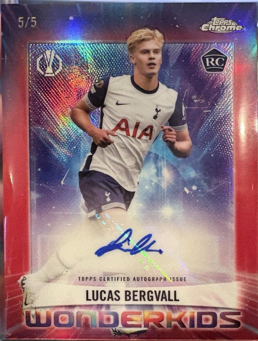 Lucas Bergvall [Red Refractor] #WKA-LB