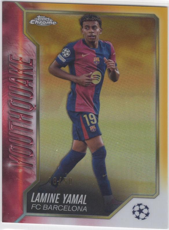 Lamine Yamal [Gold Refractor] #YQ-20