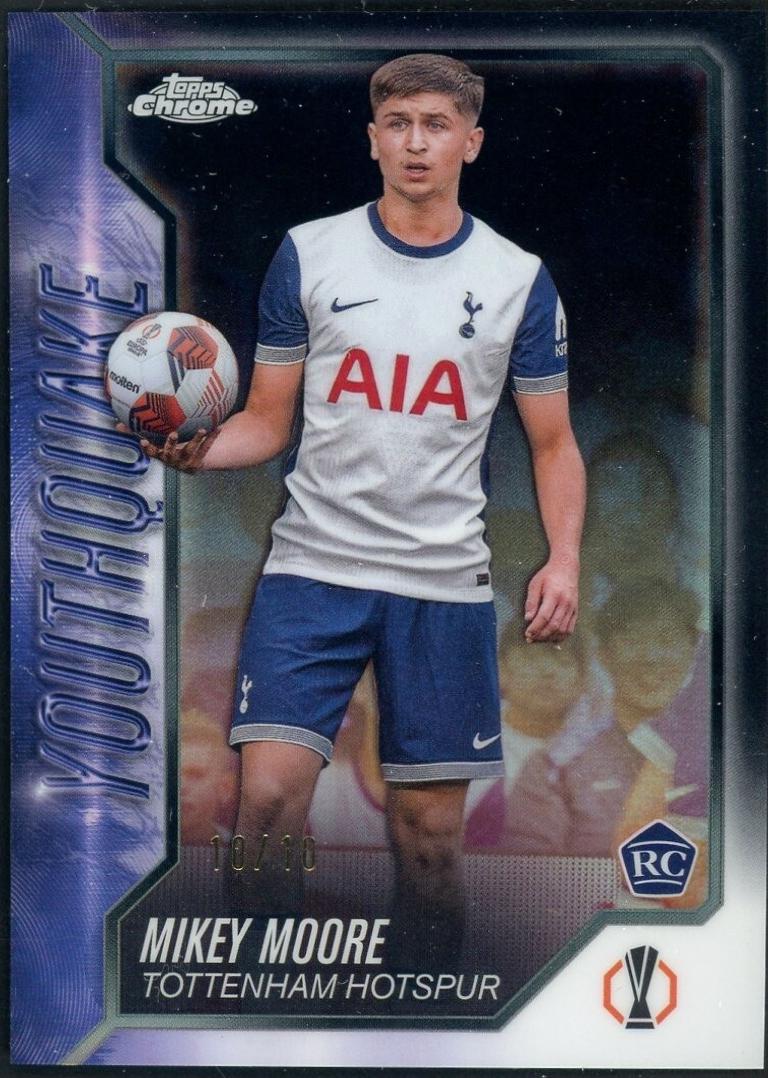 Mikey Moore [Black Refractor] #YQ-13