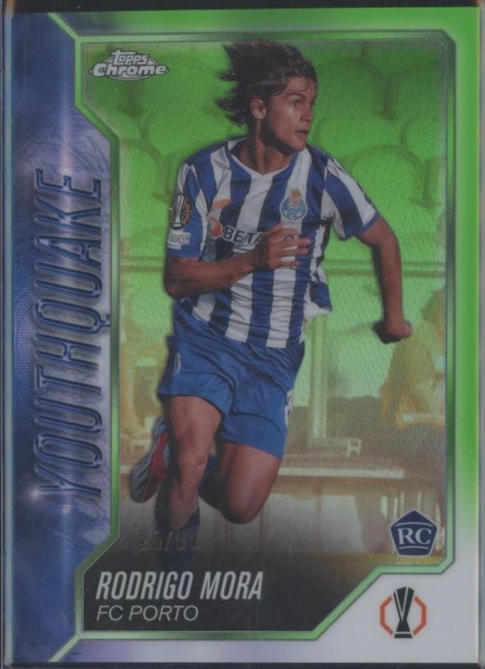 Rodrigo Mora [Neon Green Refractor] #YQ-25