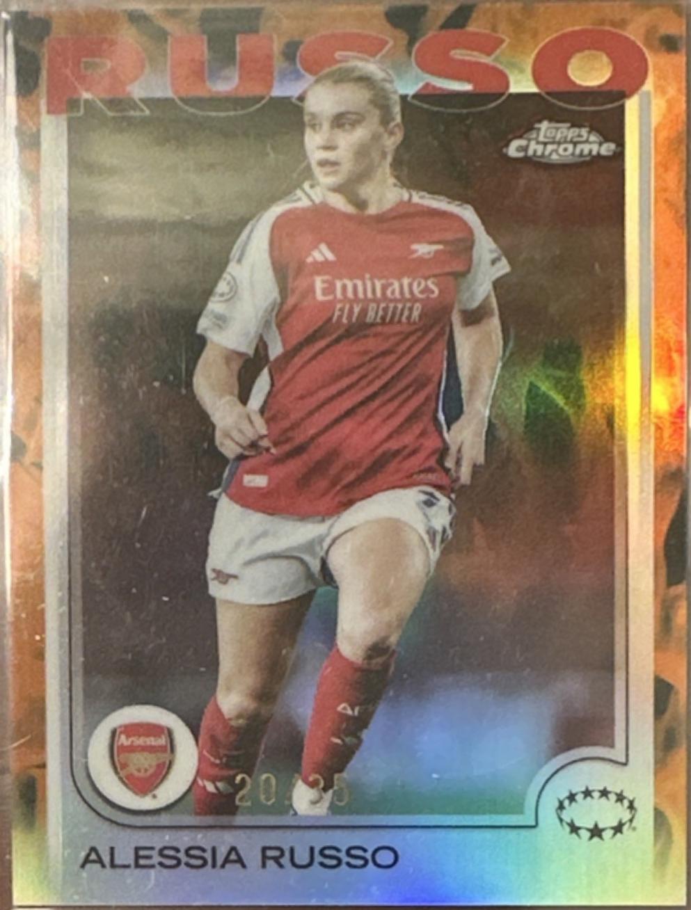 Alessia Russo [Inferno Refractor] #100