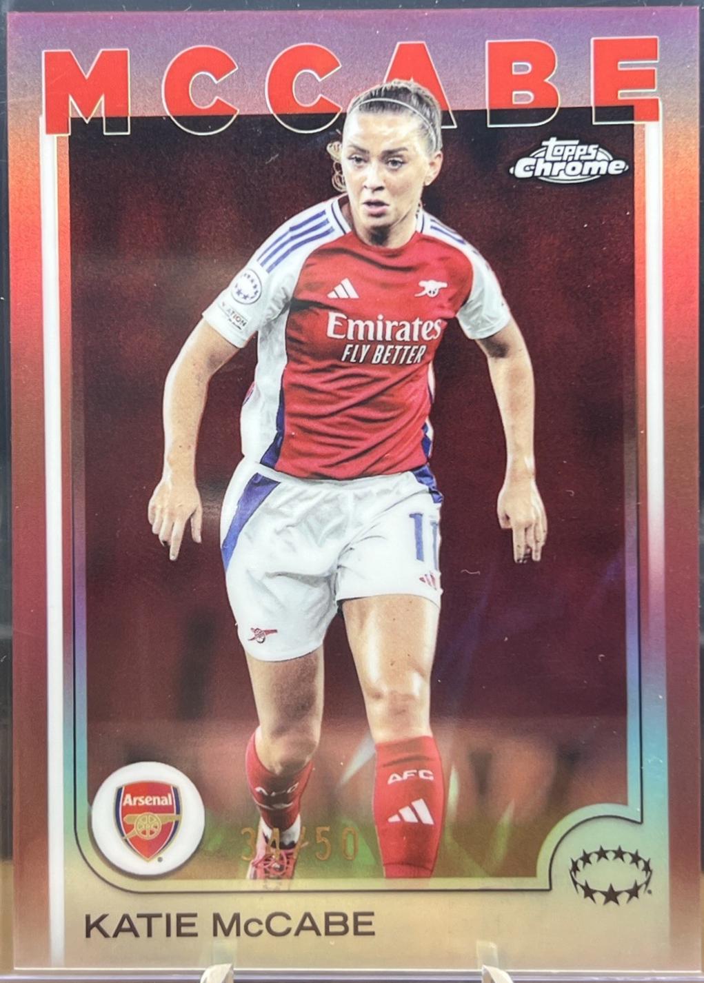 Katie McCabe [Orange Refractor] #55