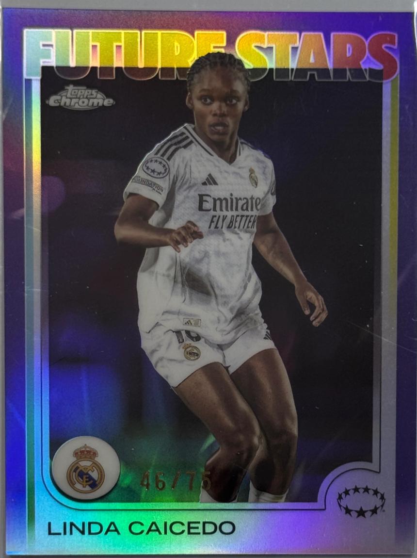 Linda Caicedo [Purple Refractor] #18