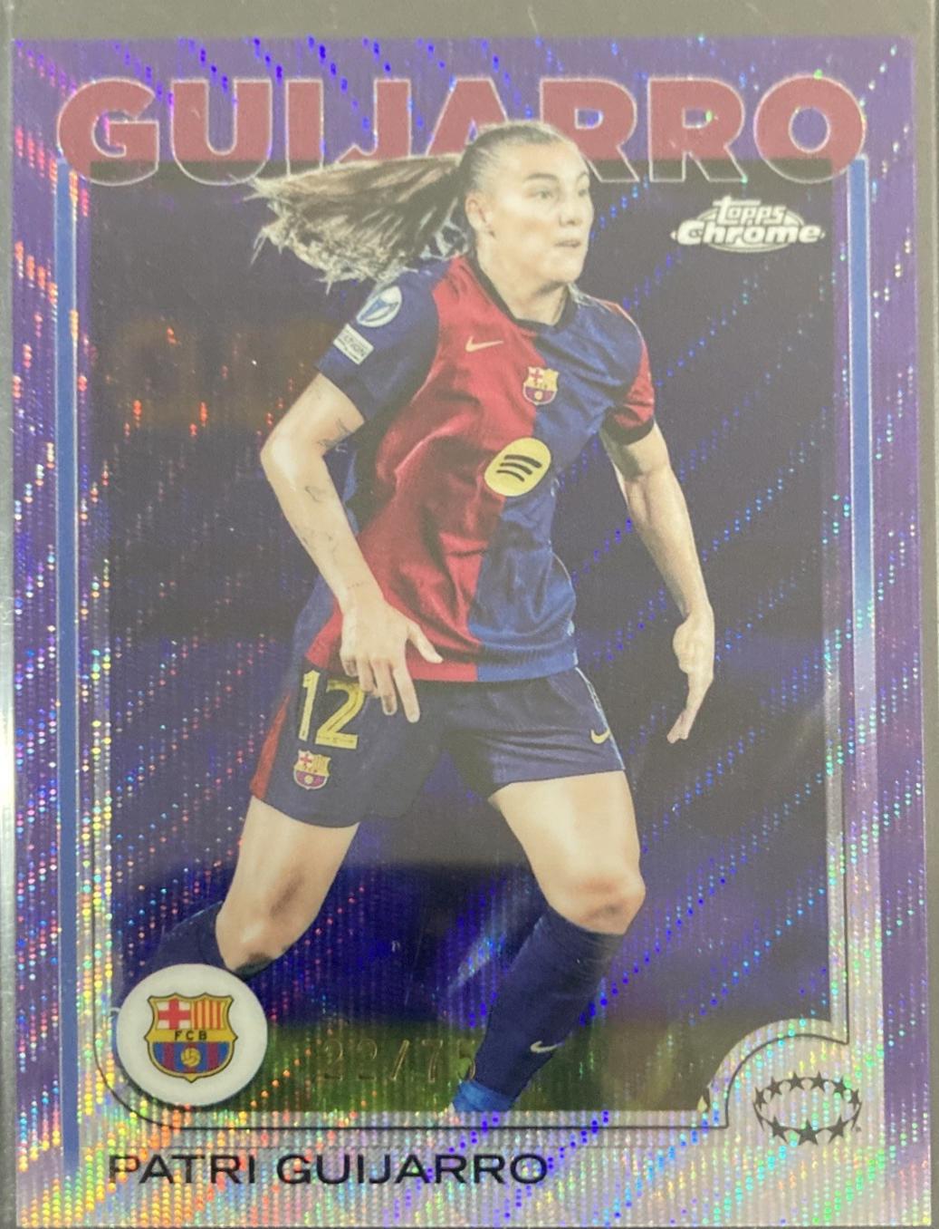 Patri Guijarro [Purple Wave Refractor] #15