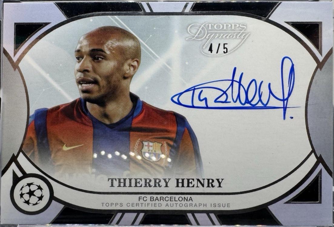 Thierry Henry [Black] #DAL-TH1