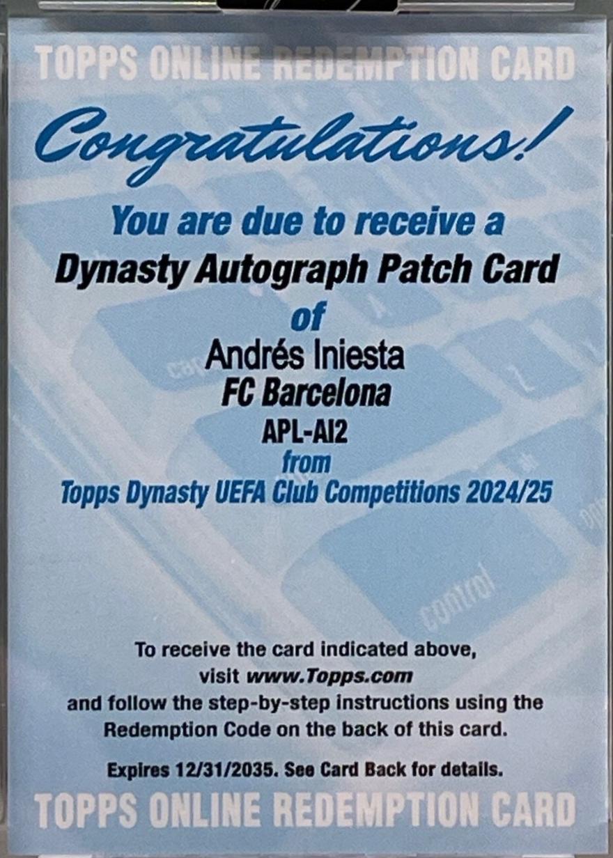 Andres Iniesta #APL-AI2