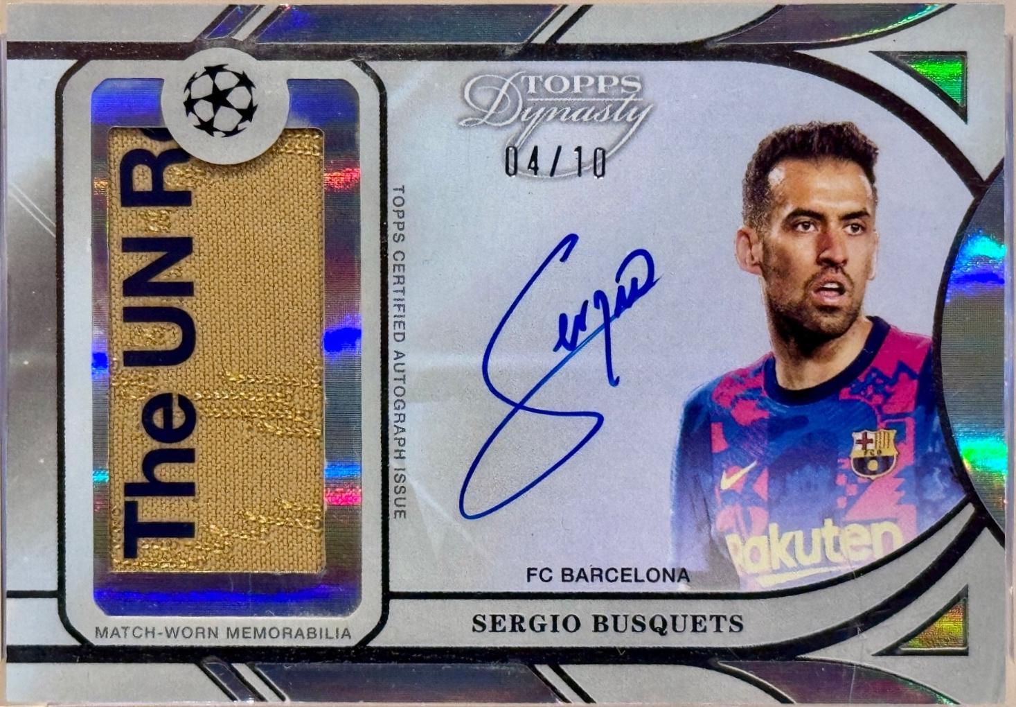 Sergio Busquets #APL-SB4