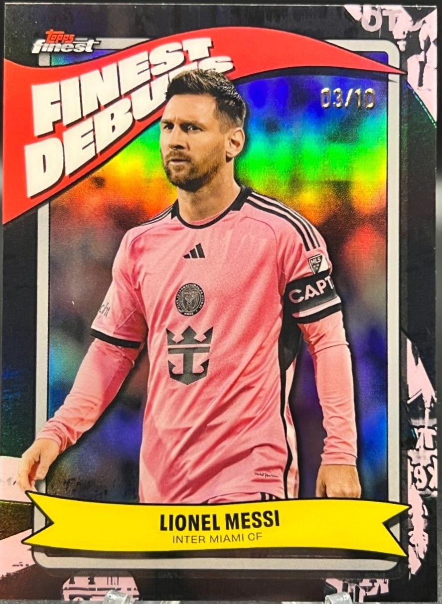 Lionel Messi [Black Refractor] #FD-1
