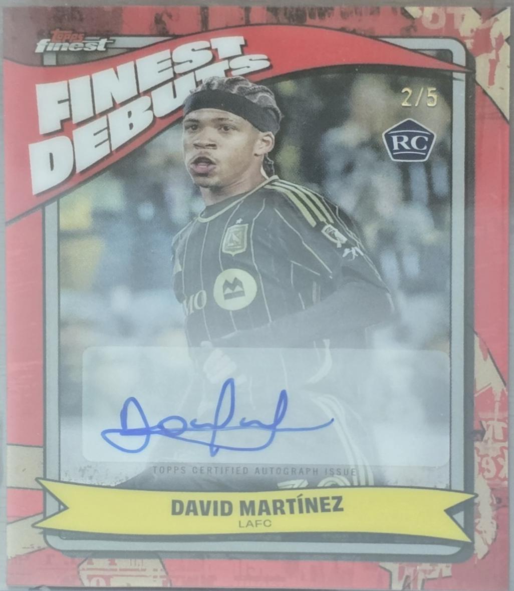 David Martinez [Red Refractor] #FDA-DM