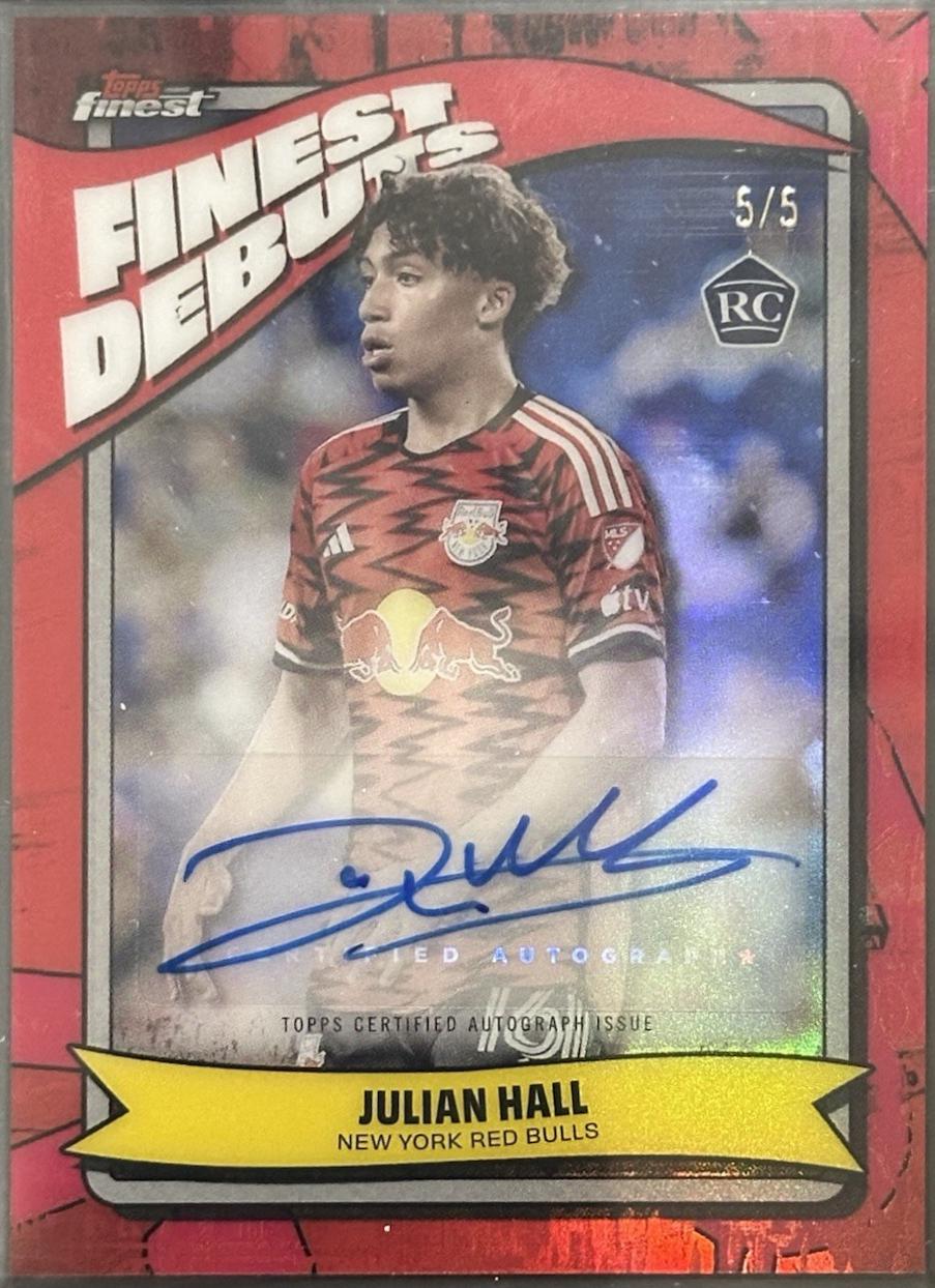 Julian Hall [Red Refractor] #FDA-JZ