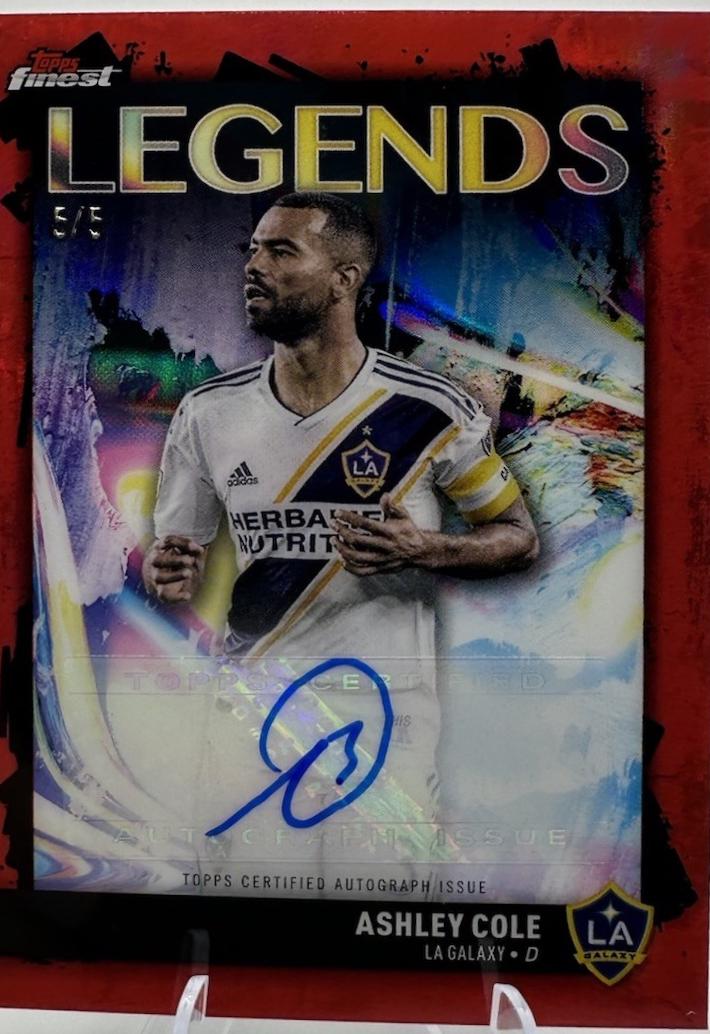 Ashley Cole [Red Refractor] #FLA-AC