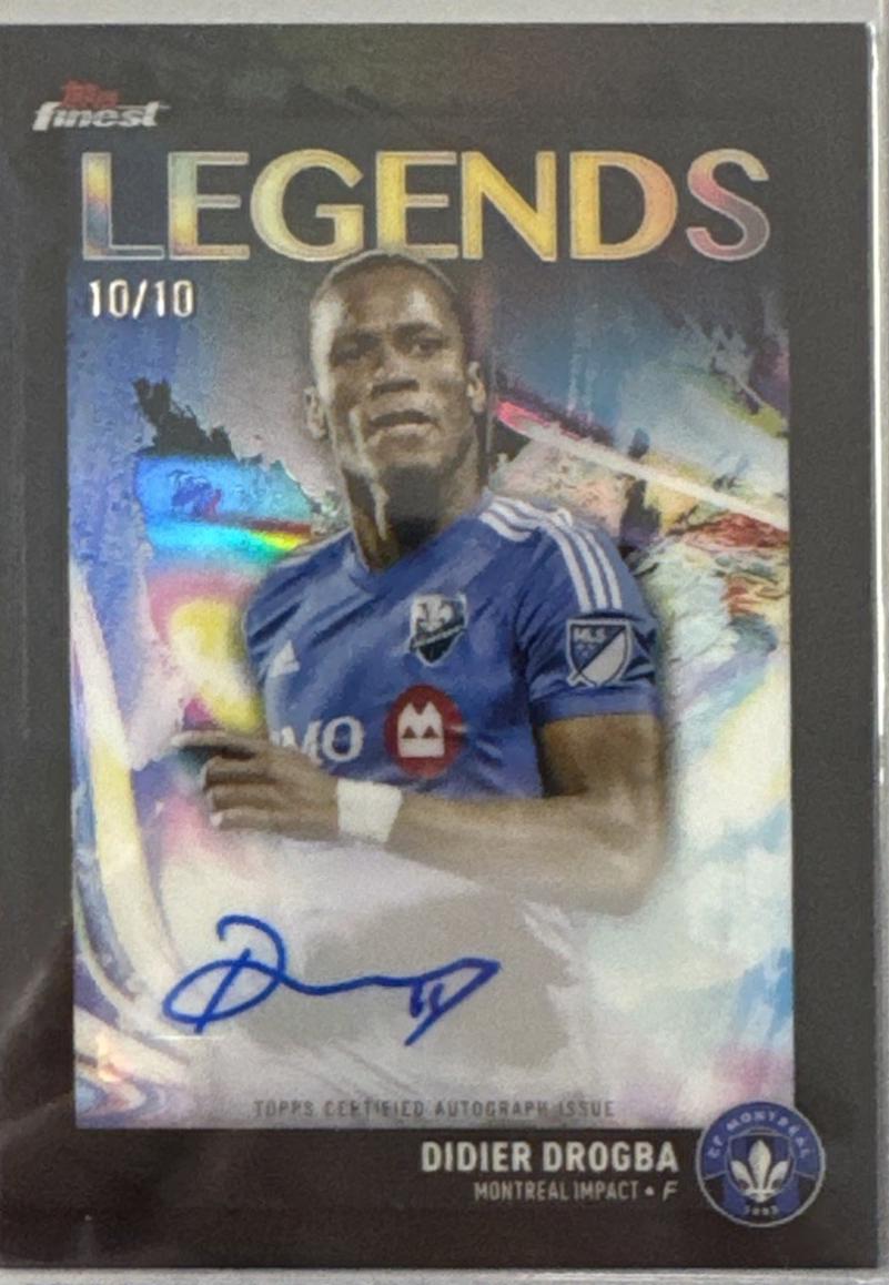 Didier Drogba [Black Refractor] #FLA-DD