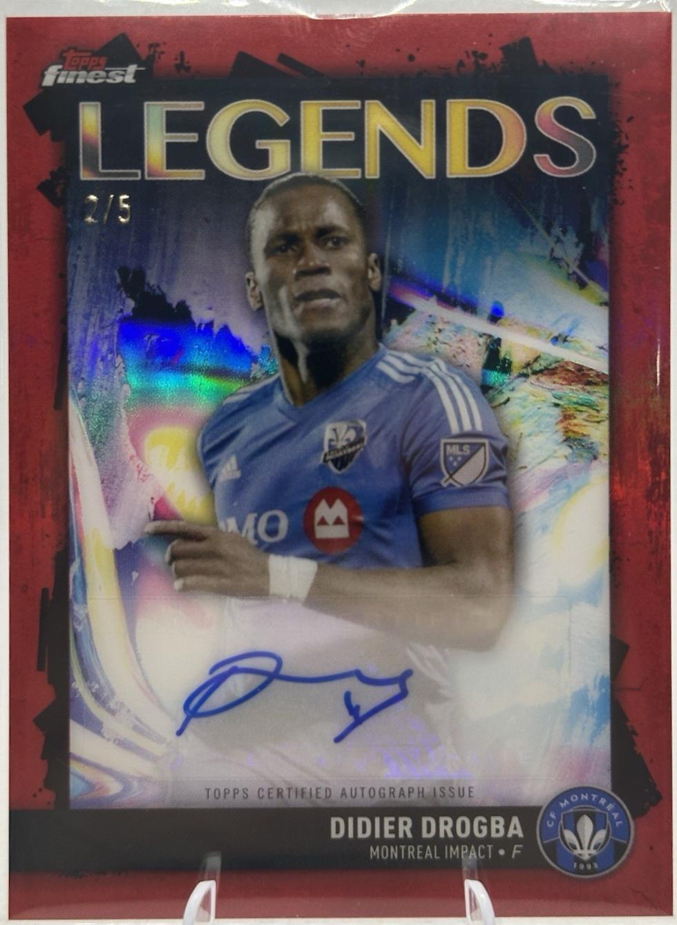 Didier Drogba [Red Refractor] #FLA-DD