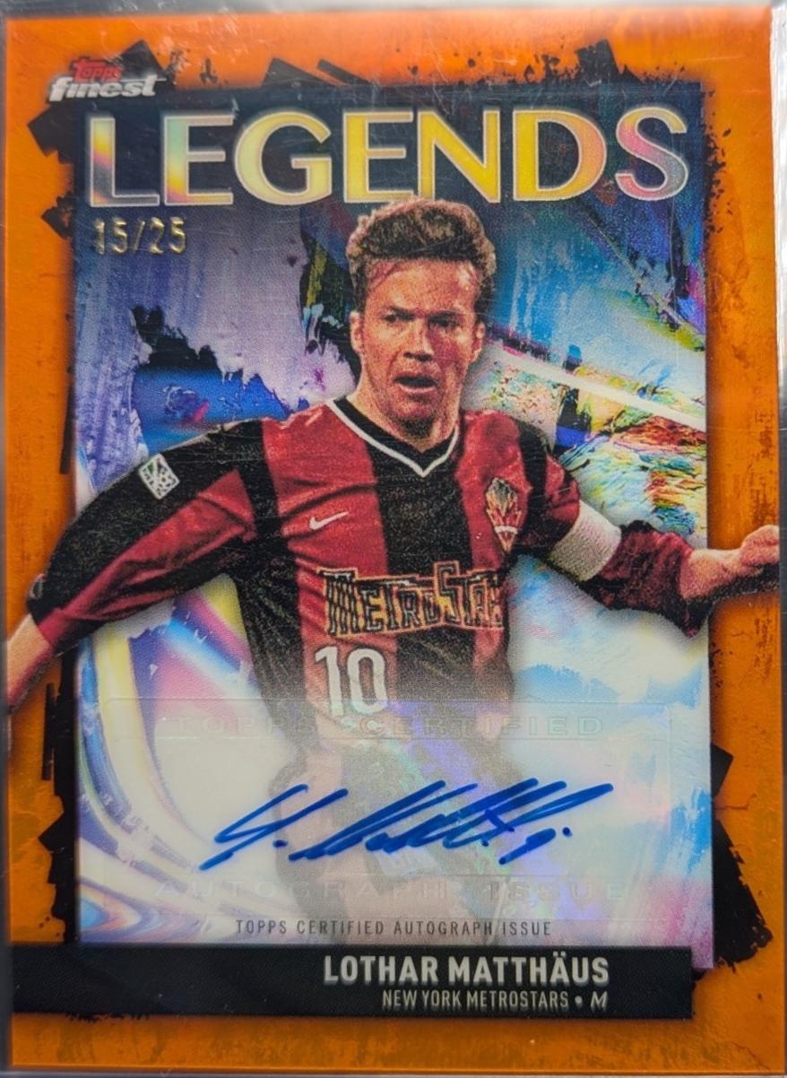 Lothar Matthaus [Orange Refractor] #FLA-LM