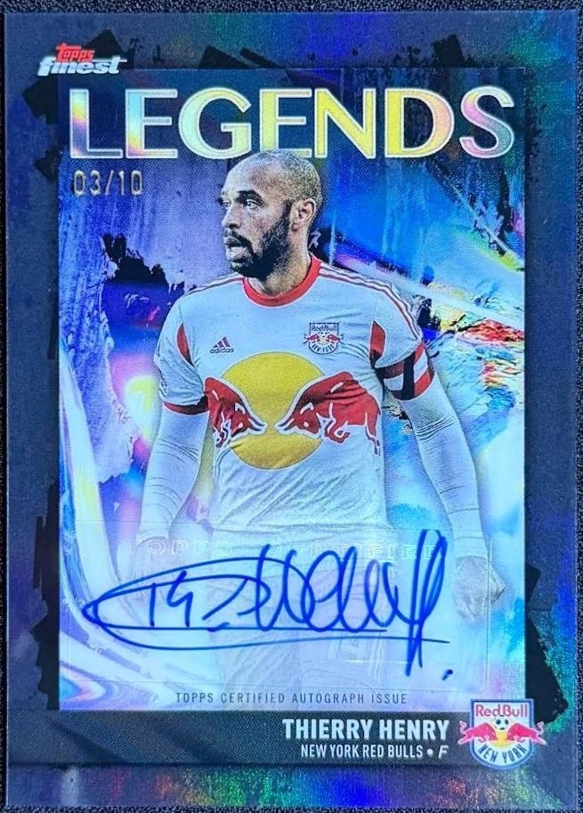 Thierry Henry [Black Refractor] #FLA-TH