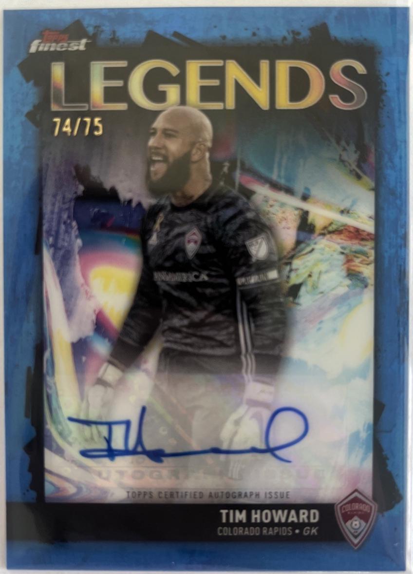 Tim Howard [Blue Refractor] #FLA-TI