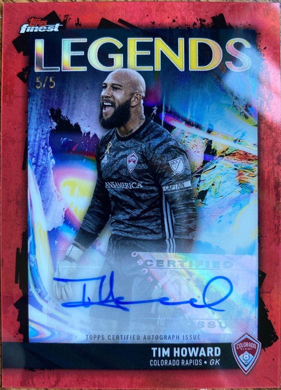 Tim Howard [Red Refractor] #FLA-TI