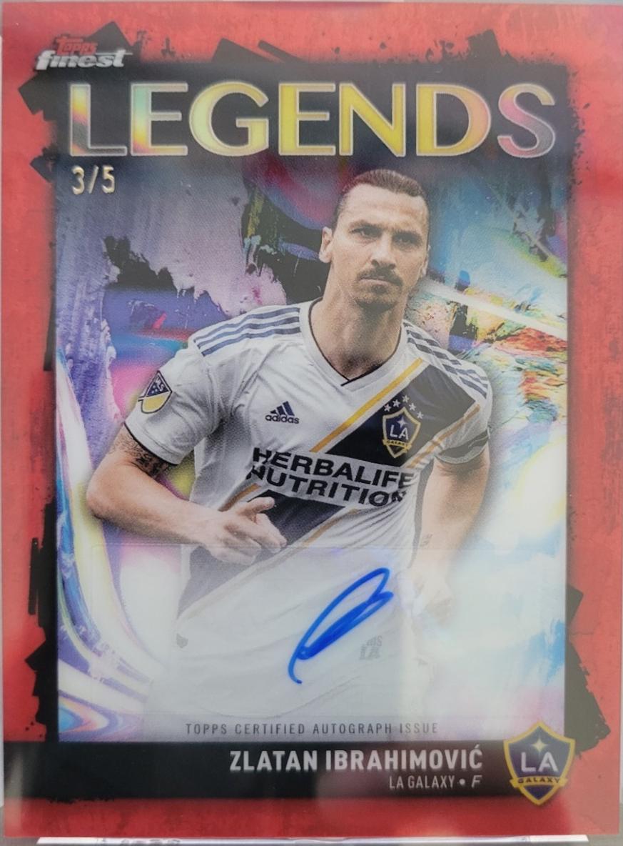 Zlatan Ibrahimovic [Red Refractor] #FLA-ZI