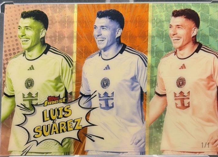 Luis Suarez [Superfractor] #PA-17