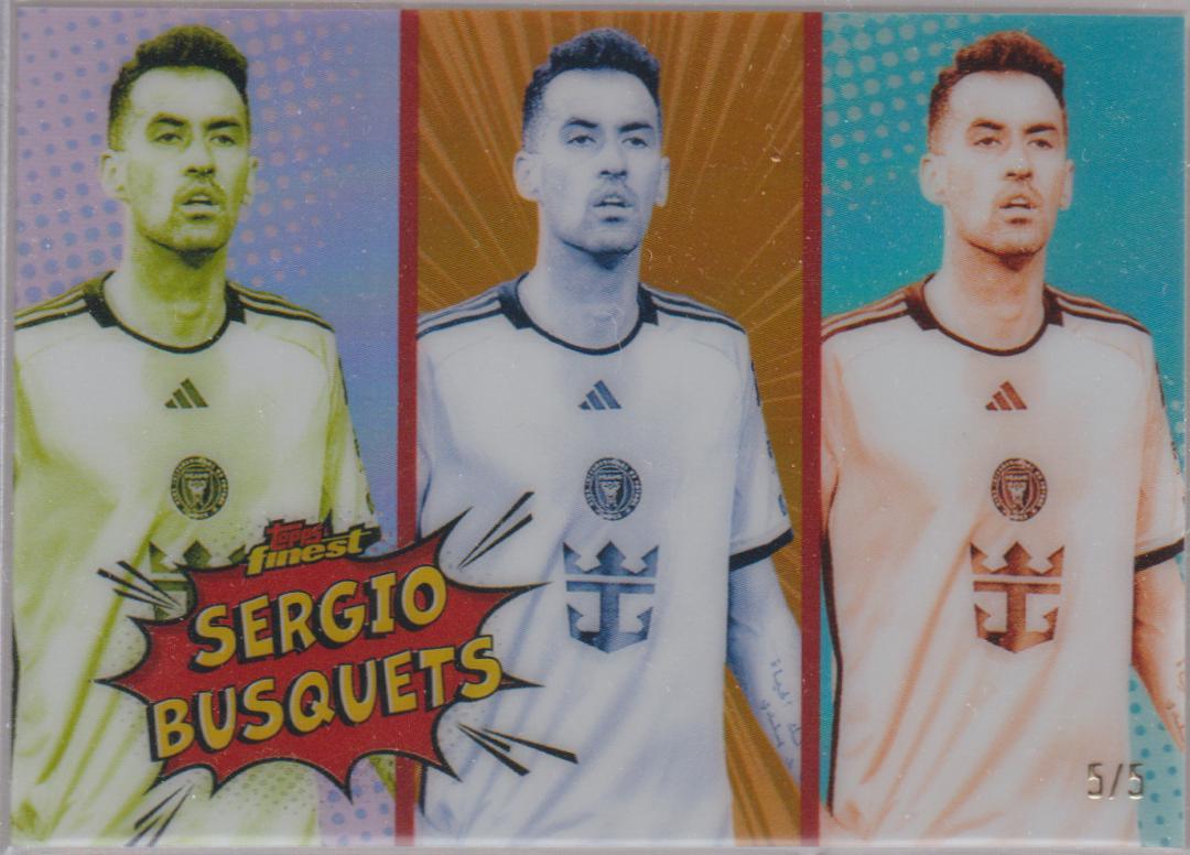 Sergio Busquets [Red Refractor] #PA-10