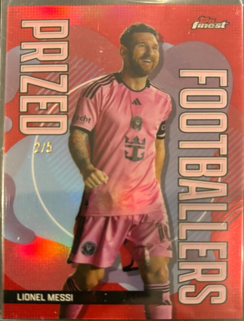 Lionel Messi [Red Refractor] #PF-1