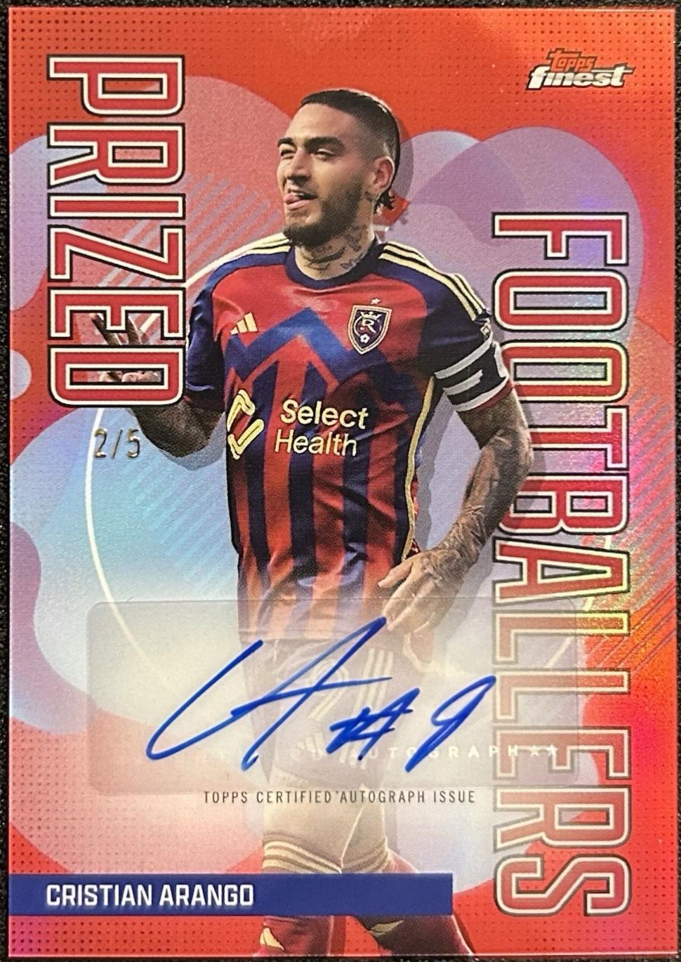Cristian Arango [Red Refractor] #PFA-CA