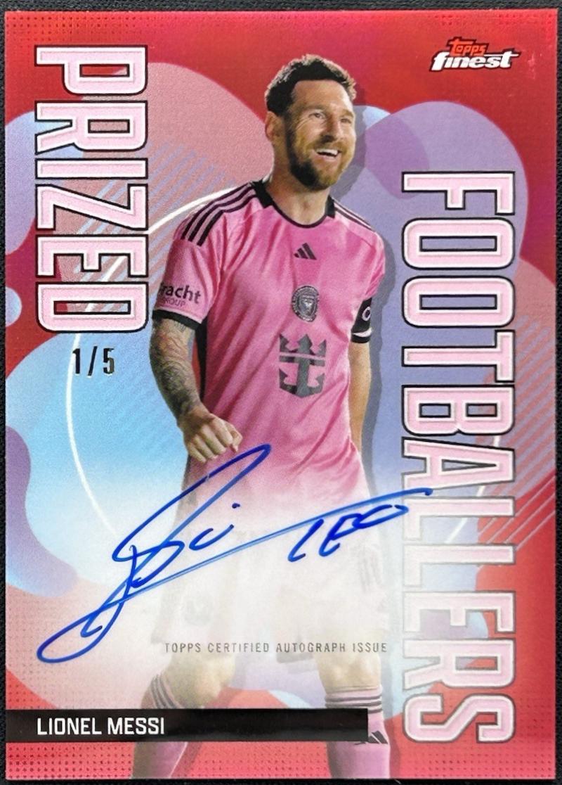 Lionel Messi [Red Refractor] #PFA-LM