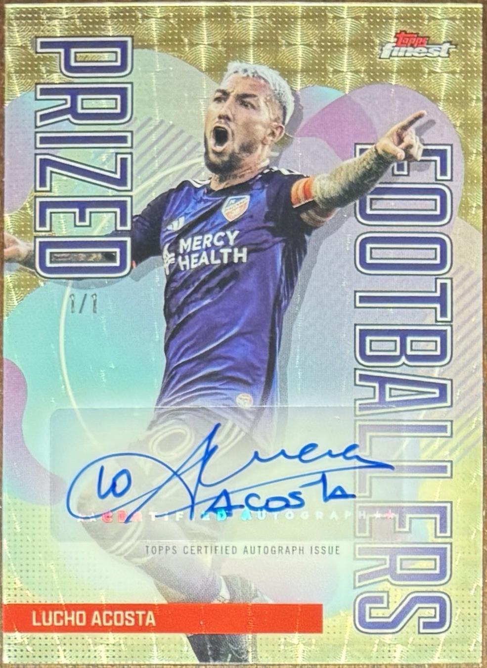 Lucho Acosta [Superfractor] #PFA-LU