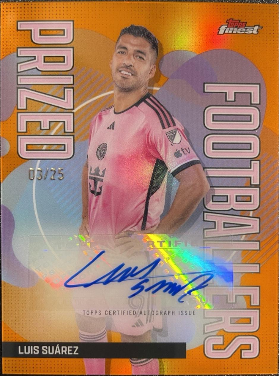 Luis Suarez [Orange Refractor] #PFA-LS