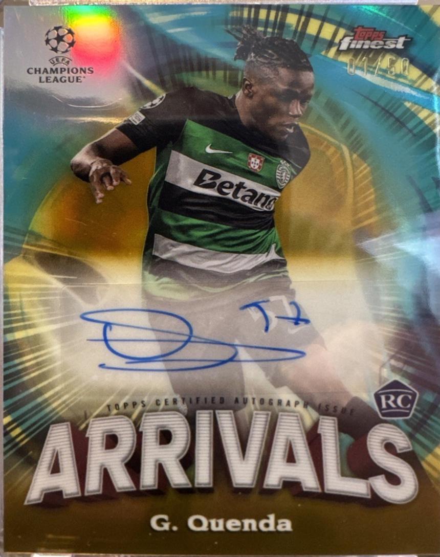 Geovany Quenda [Gold Refractor] #AA-GQ